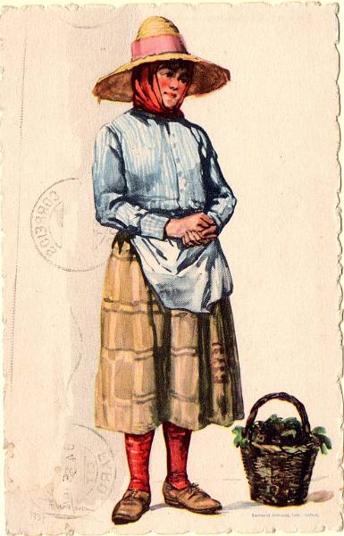 2156 v.jpg -     Lote:    2156 (verso)      Lotes pelo Correio              Descrição:         1953 &mdash; Tudo pela Nação, com sobretaxa e sobrecarga. Série B. Costumes Portugueses. OM126, $50 s/ $25 azul claro. N.º 36 &mdash; Algarve * Camponesa. Circulado de Faro (09.04.55 (03.06.58) para Lisboa.        IC       Valor Base:     &euro; 10,00     Valor Venda:     &euro;      